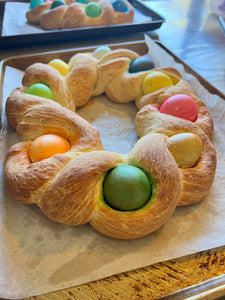 Italian Easter Egg Bread