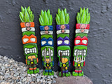 TMNT TIKI CARVINGS - Pre - Order