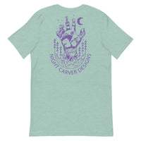 Night Carver Purple Tombstone T-Shirt