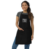 Scroll or Die Embroidered Apron