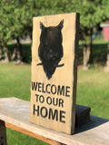 Welcome to Our Home owl