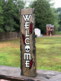 Skull Welcome Sign