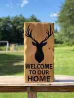 Welcome to our Home Animal Signs