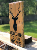 Welcome to our Home Animal Signs
